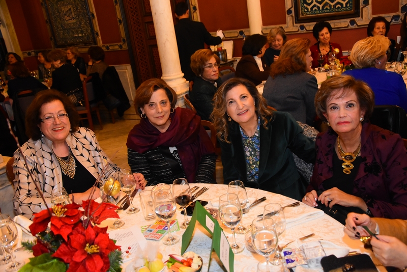 Young Women Christian Association lunch at Villa Linda Sursock